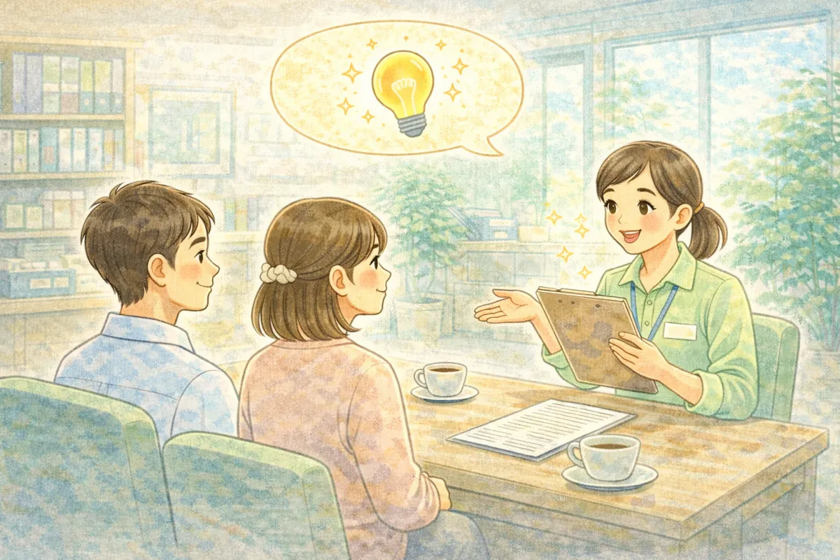 就労選択支援の制度を説明するイラスト